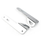 Chrome Trailer Hook Tie-Down Brackets for Harley Touring