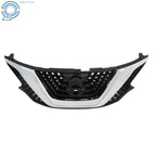 Chrome Front Upper Bumper Grill for Nissan Murano (2015-2018)