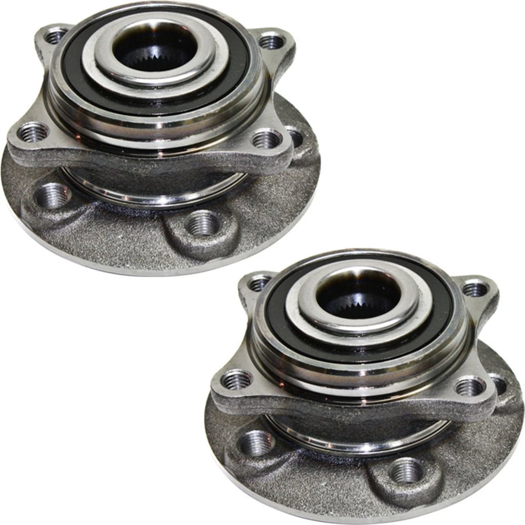 Set of 2 Wheel Hubs for Volvo S60 (2001–2009) Front Left & Right AWD