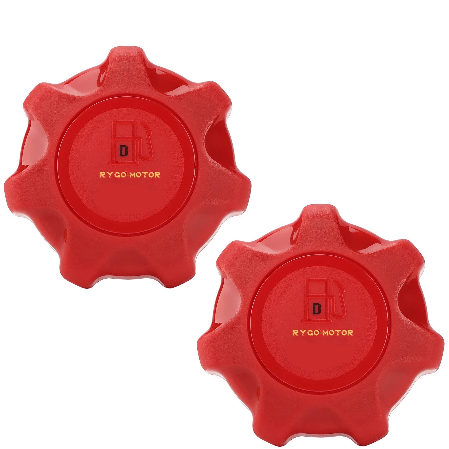 2X Fuel Tank Cap AM123508 for John Deere 355D 5105 5200 5205 5210 X495 X595 X740