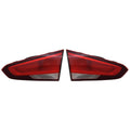Set of 2 TYC Inner Tail Light Lamp Assemblies for Kia Forte Sedan (2017–2018)