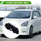 Dashboard Cover Mat for Toyota Wish (2010–2018) Sun Protector Black Blue