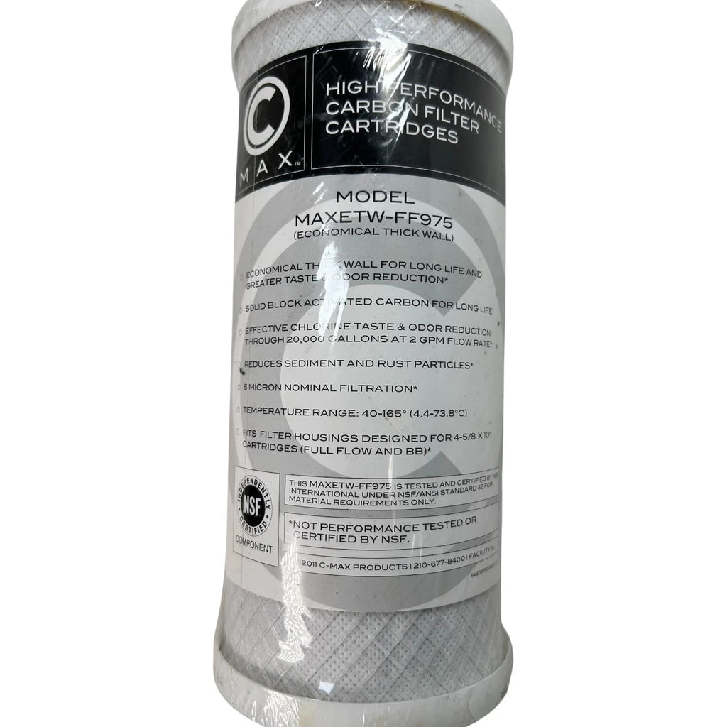 Carbon Block Filter 10'' x 4 5/8'' for C-Max (MAXETW-FF975)