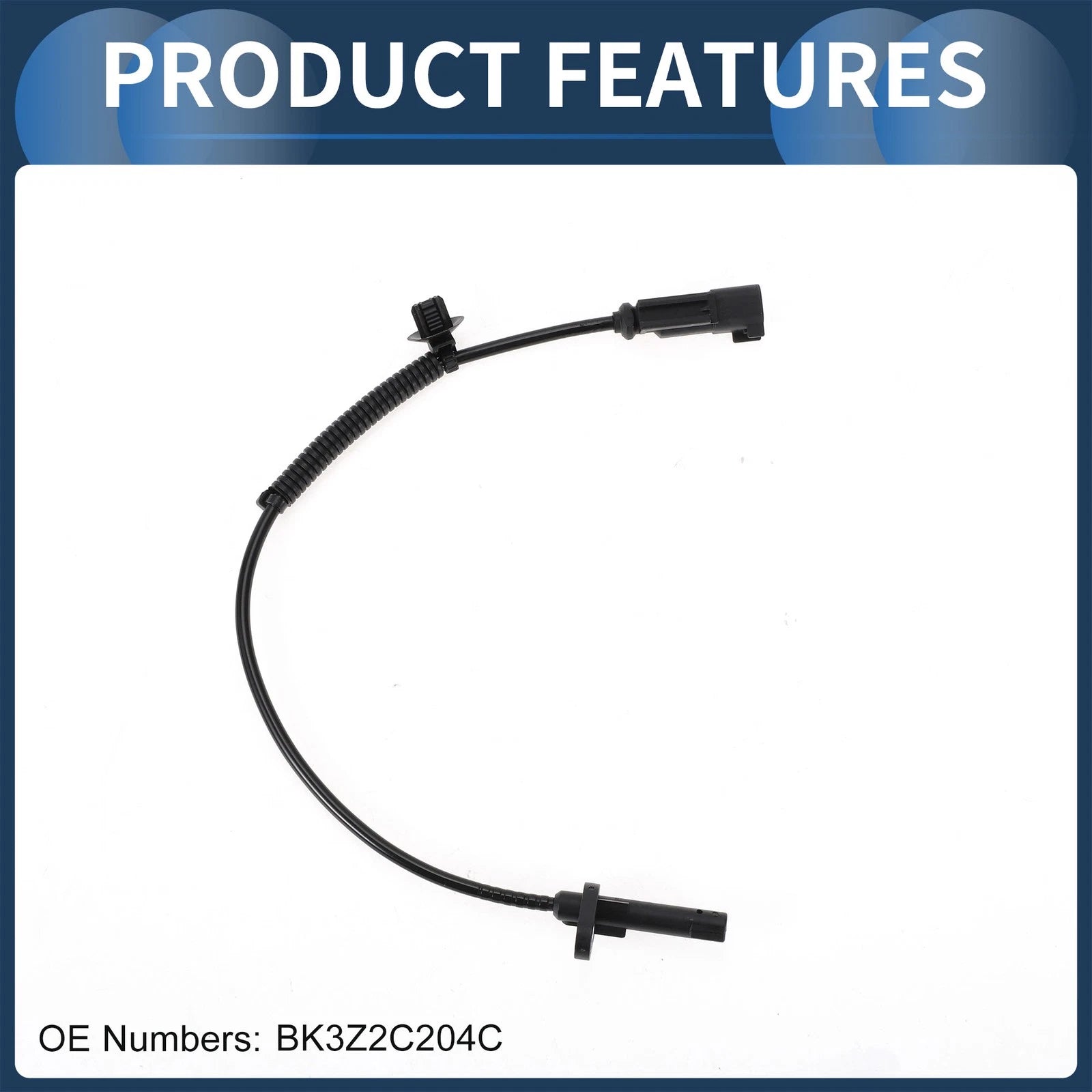 ABS Wheel Speed Sensor for Ford Transit 150 (2015–2023) No.BK3Z2C204C