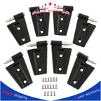 16PCS Steel Door Hinge Kit for Jeep Wrangler JK (2007–2018)
