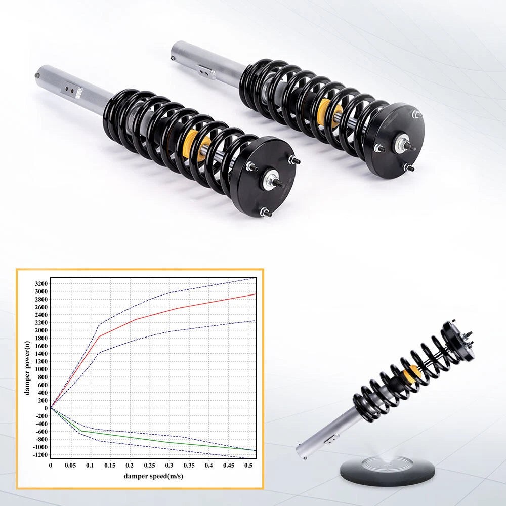 Rear Air Suspension to Coil Spring Strut for Mercedes Benz S-Class (2000-2006)