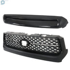 Grille and Hood Bulge Molding for Toyota Tundra (2014–2020) Black