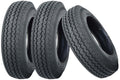 3X Trailer Tires 5.30-12 5.30x12 6PR Load Range C for Highway Boat Motorcycle