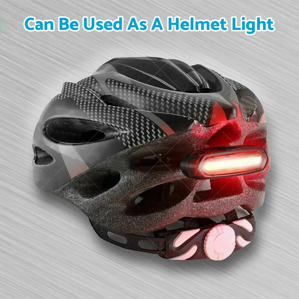 LED Bike Tail Light for Bicycle (2002–2019) - 120 Lumens, USB Rechargeable