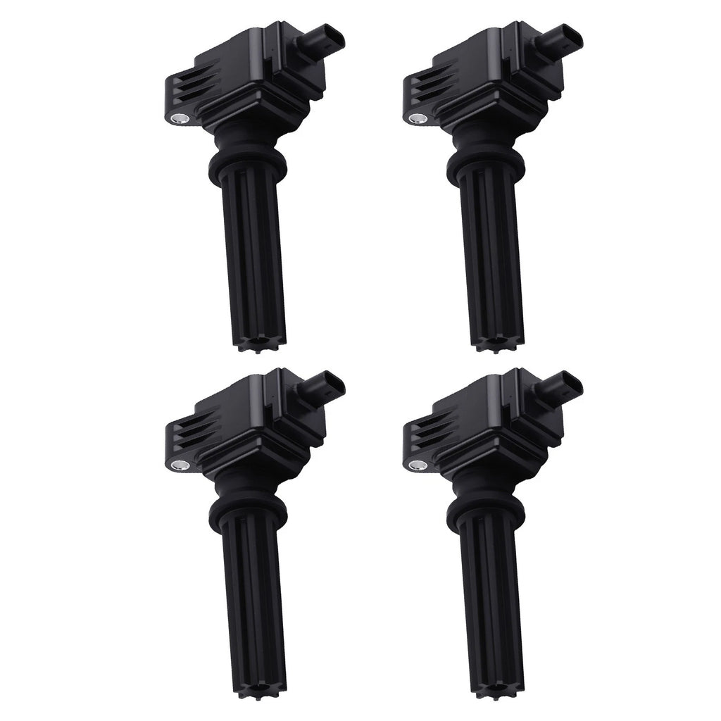 Set of 4 Ignition Coils for Ford Focus Fusion Mustang Lincoln MKC 2.0L CM5Z12029A