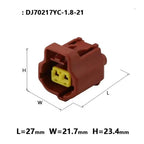 2 x Water Temperature Sensor Connector Plug for Vehicle