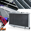Full Aluminum Core Radiator for Honda Civic/CRX 1.5 (1988–1991)