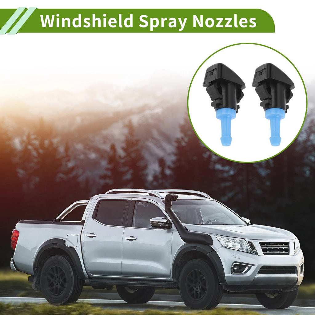 Windshield Washer Nozzle with Hose Connector for Subaru 