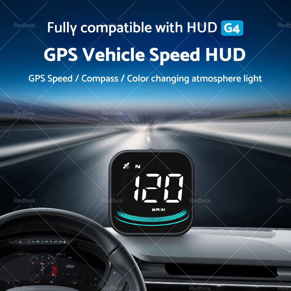 GPS Car HUD Head Up Display Speedometer for Universal (2002–2023)