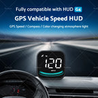 GPS Car HUD Head Up Display Speedometer for Universal (2002–2023)