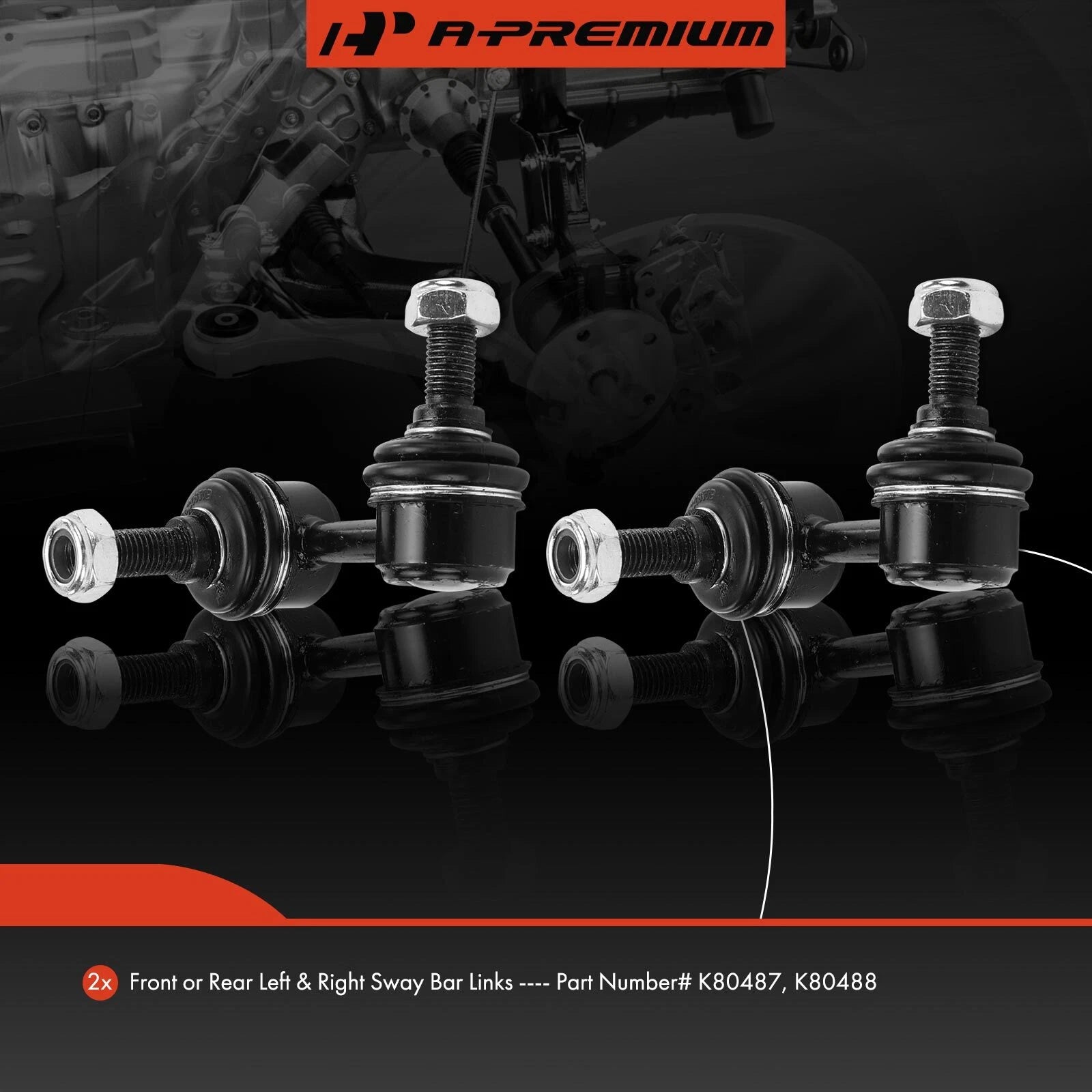 2X Front & Rear Sway Bar Link for Honda S2000 (2000–2009) Acura RSX