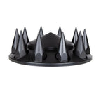 Axle Covers Black Front and Rear Set with Hubcaps for Semi Truck (—)