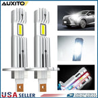 2X H1 LED Headlight Bulbs for Make Model (YYYY–YYYY)