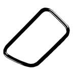 Black Co-pilot Dashboard Air Vent Outlet Cover Trim for BMW 3 Series (1991-1999)