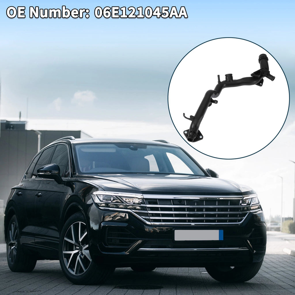 Radiator Hose Coolant Pipe for Volkswagen Touareg (2011–2018) No. 06E121045AA