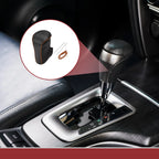1 Pc Gear Shift Knob Cover for Honda Accord (2008–2012) Black Orange Leather