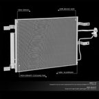 A/C Condenser for Ram 2500 3500 5.7L 6.4L (2013–2018) CH3030262