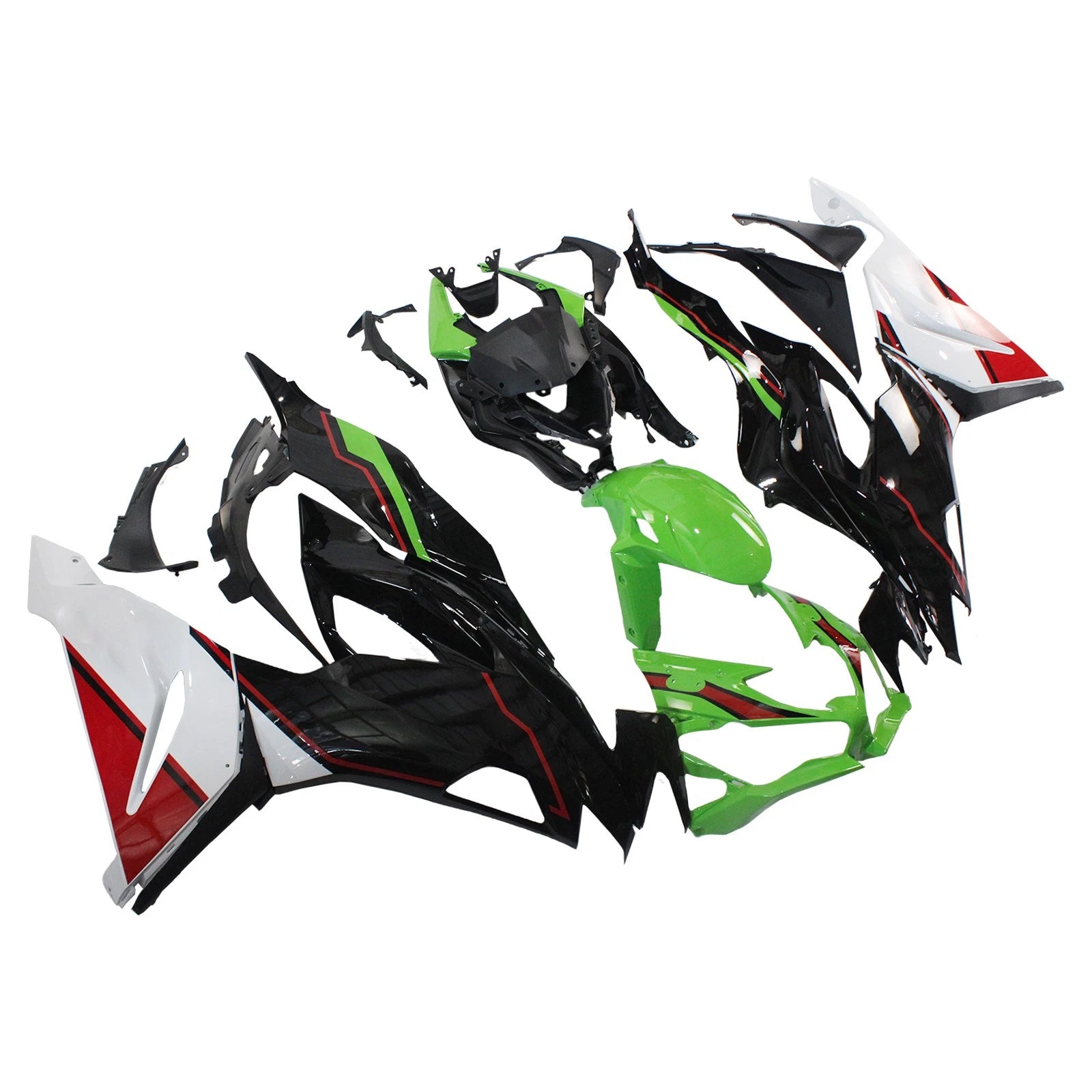 Injection Fairing Kit for Kawasaki ZX6R (2019–2023) - ABS Plastic