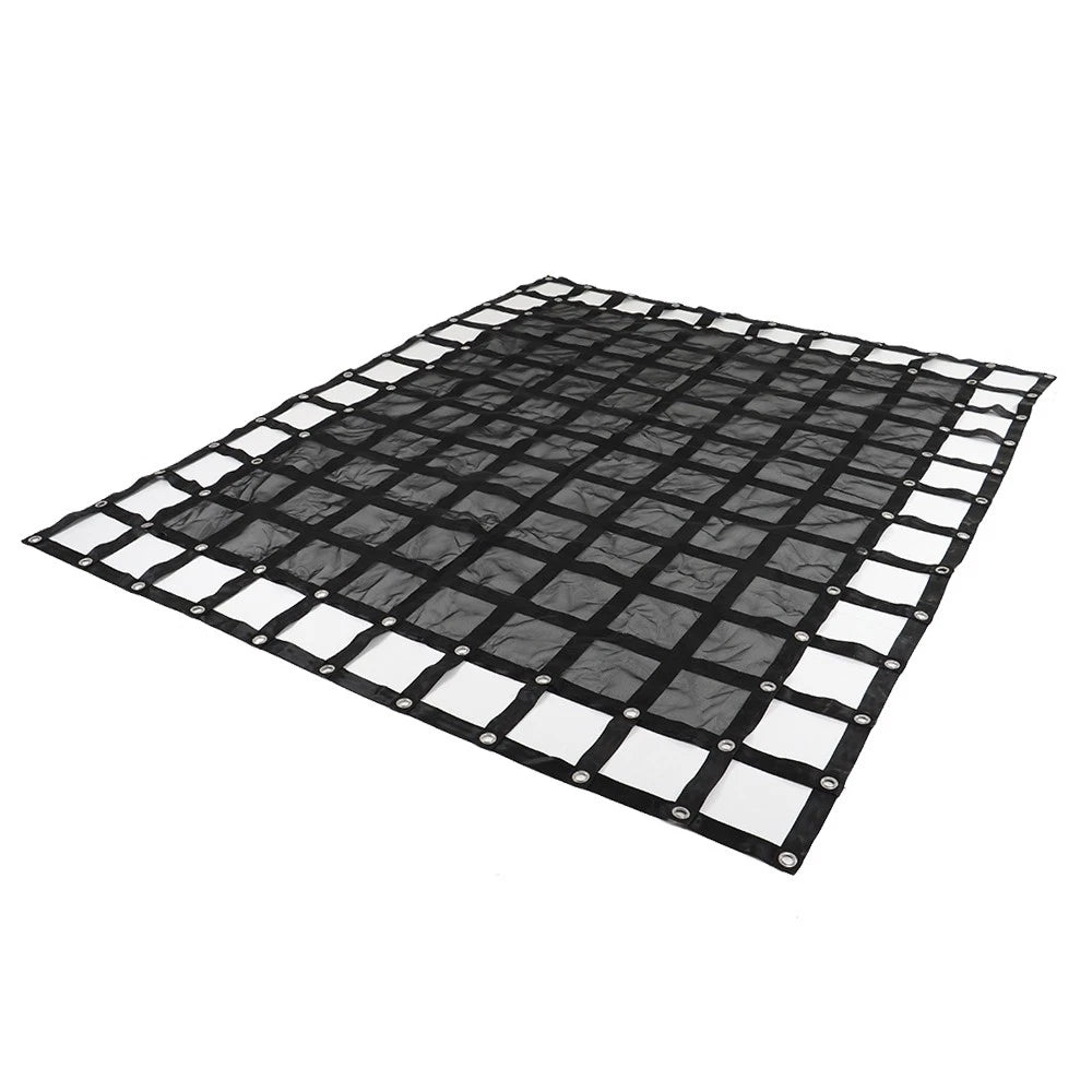 Cargo Net for Truck Bed with Cam Buckles & S-Hooks (6.75' x 8')