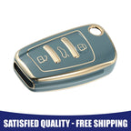 3 Button Remote Key Fob Case TPU Cover for Audi (Item of 1)