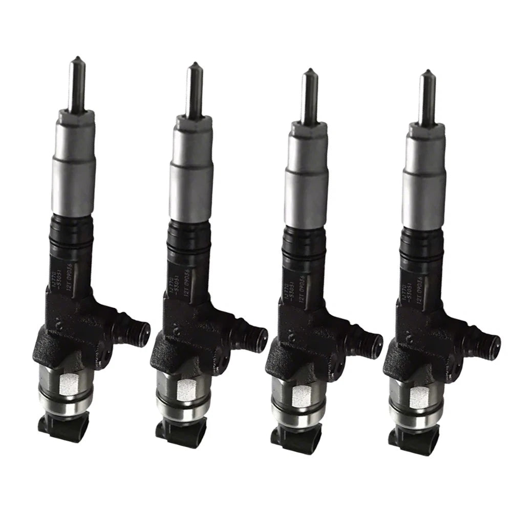 4X Fuel Injector for Kubota V3307 SVL75-2 SSV75 KX080-4 (1J770-53050)