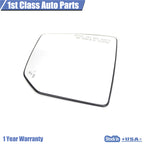 Rear View Mirror Glass with Backplate for Ford F150 (2015–2017)