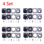 Set of 4 Carburetor Diaphragm Kit for ZAMA RB29 RB-29 C1U (26cc 30cc)