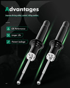 Front Shocks Struts Set of 2 for Acura TL TSX (2004–2008)