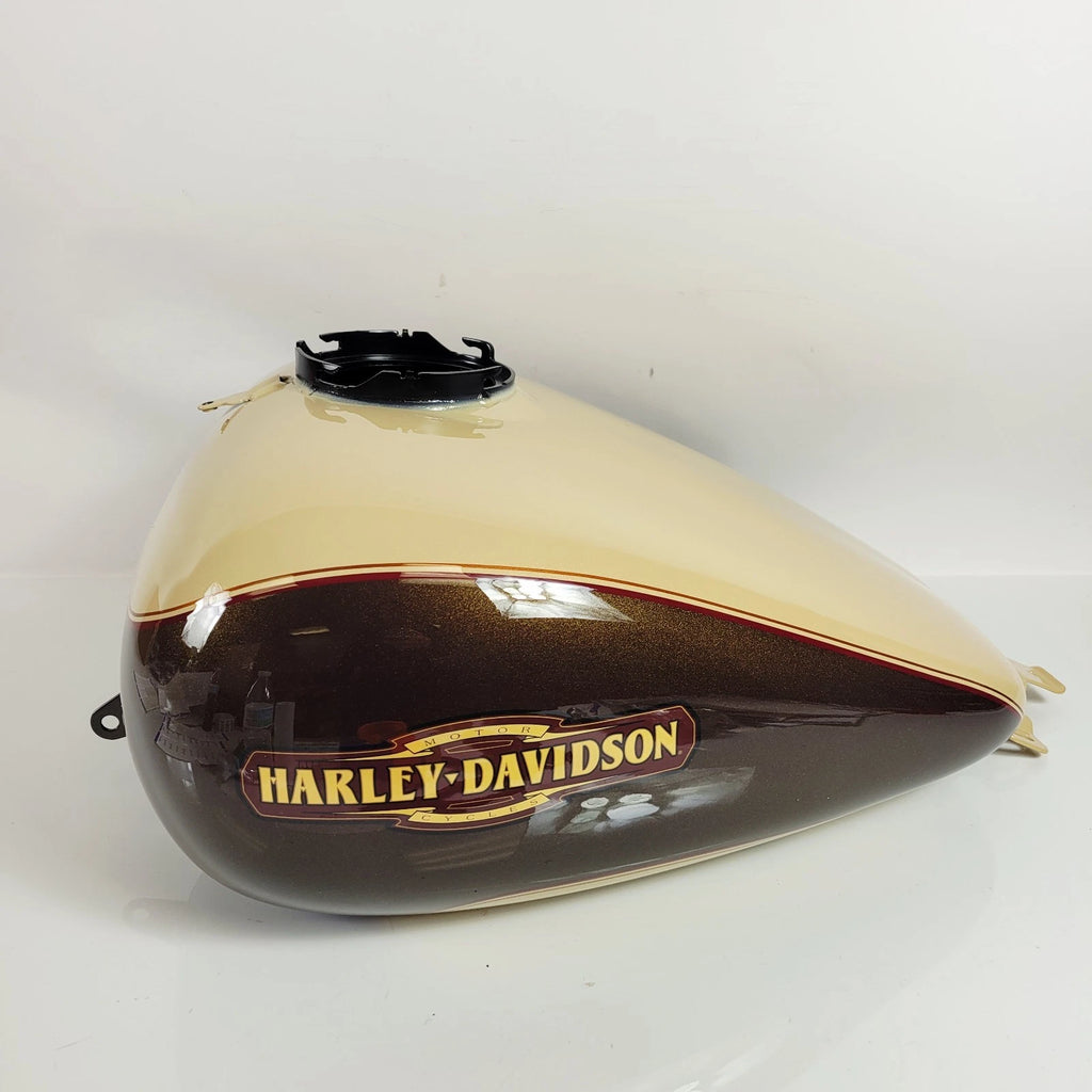 Gas Fuel Tank for Harley-Davidson Touring (2008–2023) Sand Pearl/Canyon Brown