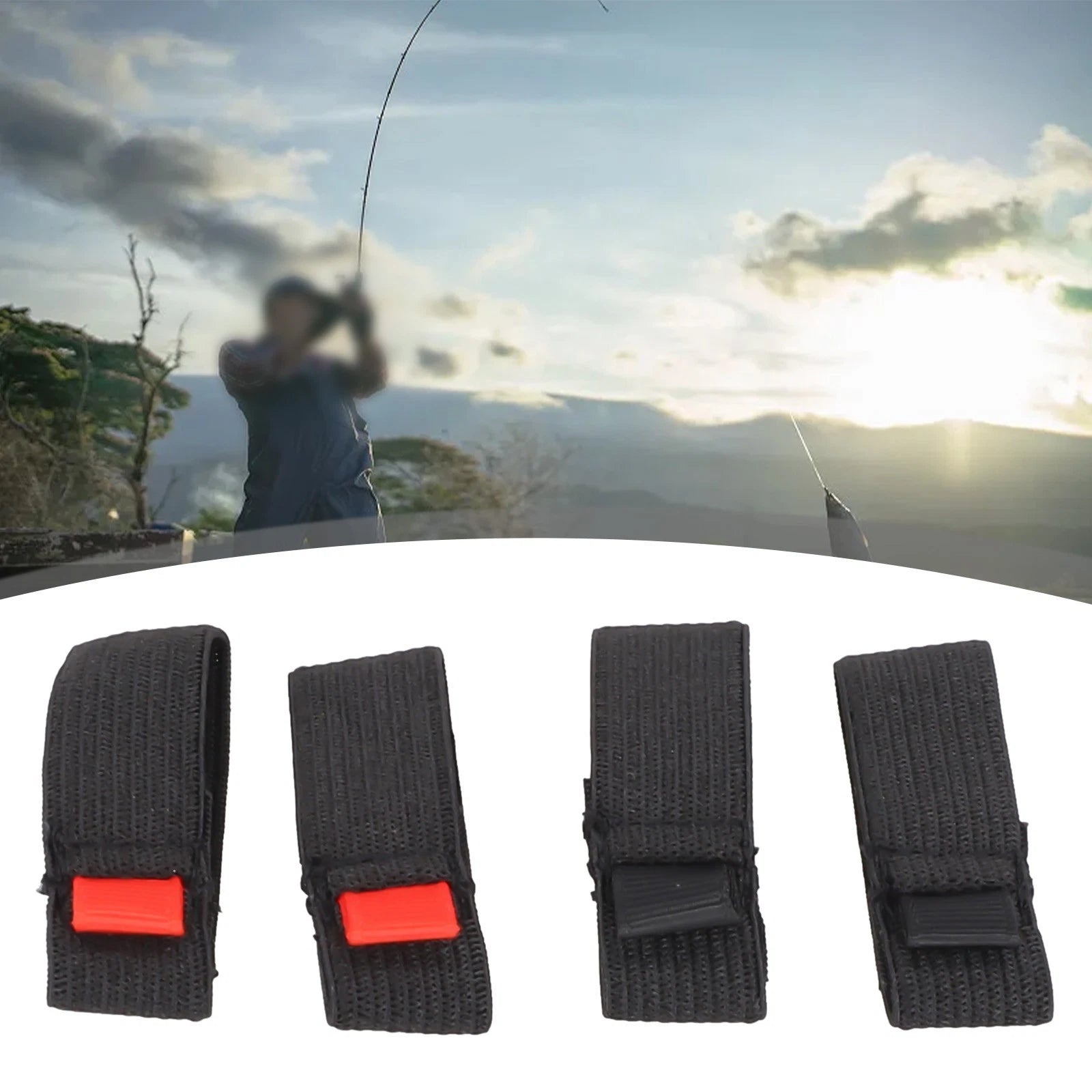4X Elastic Fishing Spool Belt Reel Protection for Universal Use