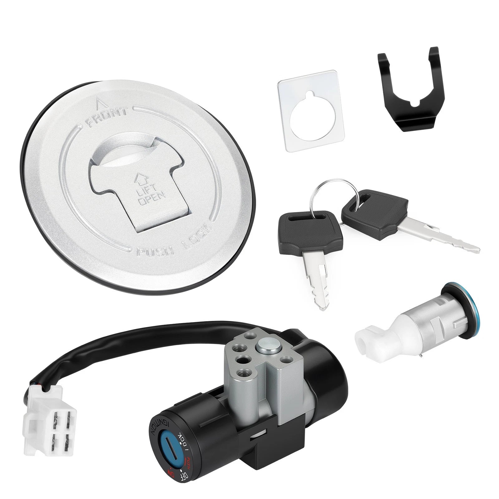 Lock Set Key Switch for Honda Grom 125 (2014–2015) 35010-K26-910, 35010-K26-911