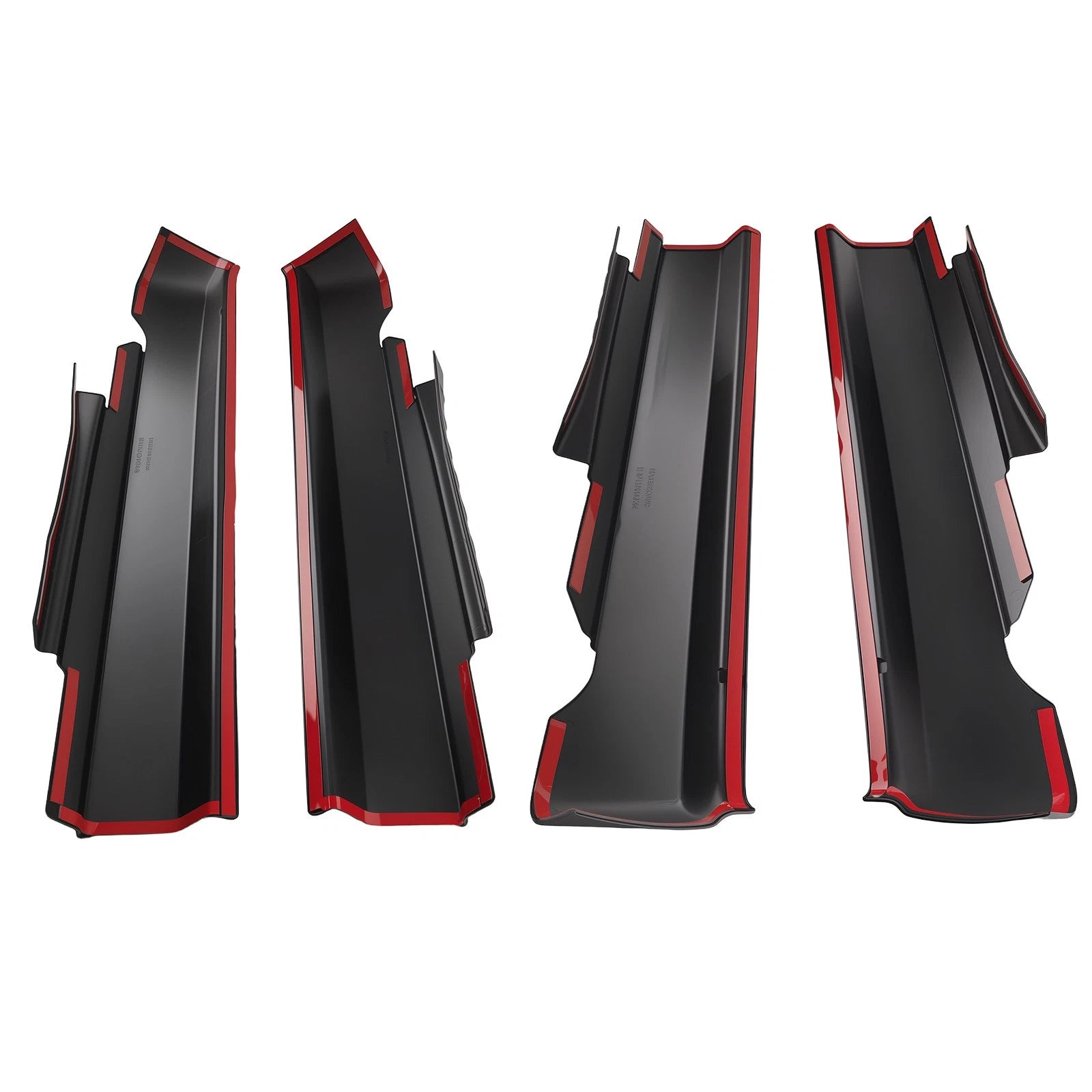Set of 4 Rocker Panels for Ram 1500/2500/3500 (2011–2018) Crew Cab