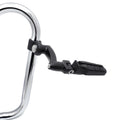 Saddle FootPeg Arched Footrest for Harley (1.25" Engine Guard, Black)