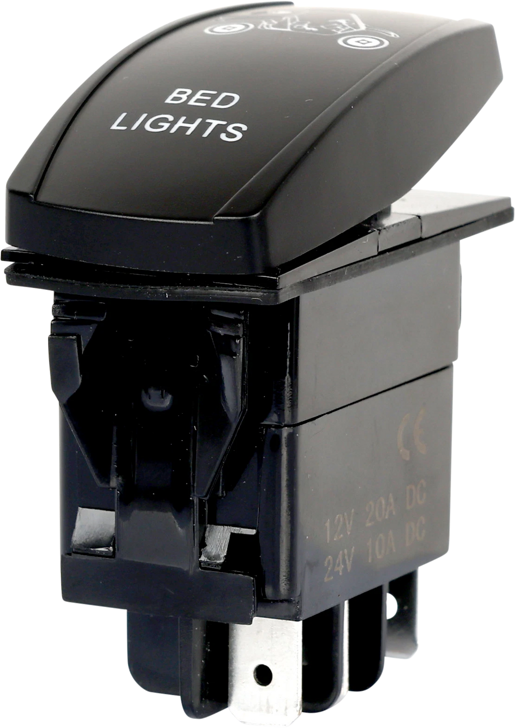 LED Bed Lighting Switch Pro Backlit for ATV/UTV (459-19074)