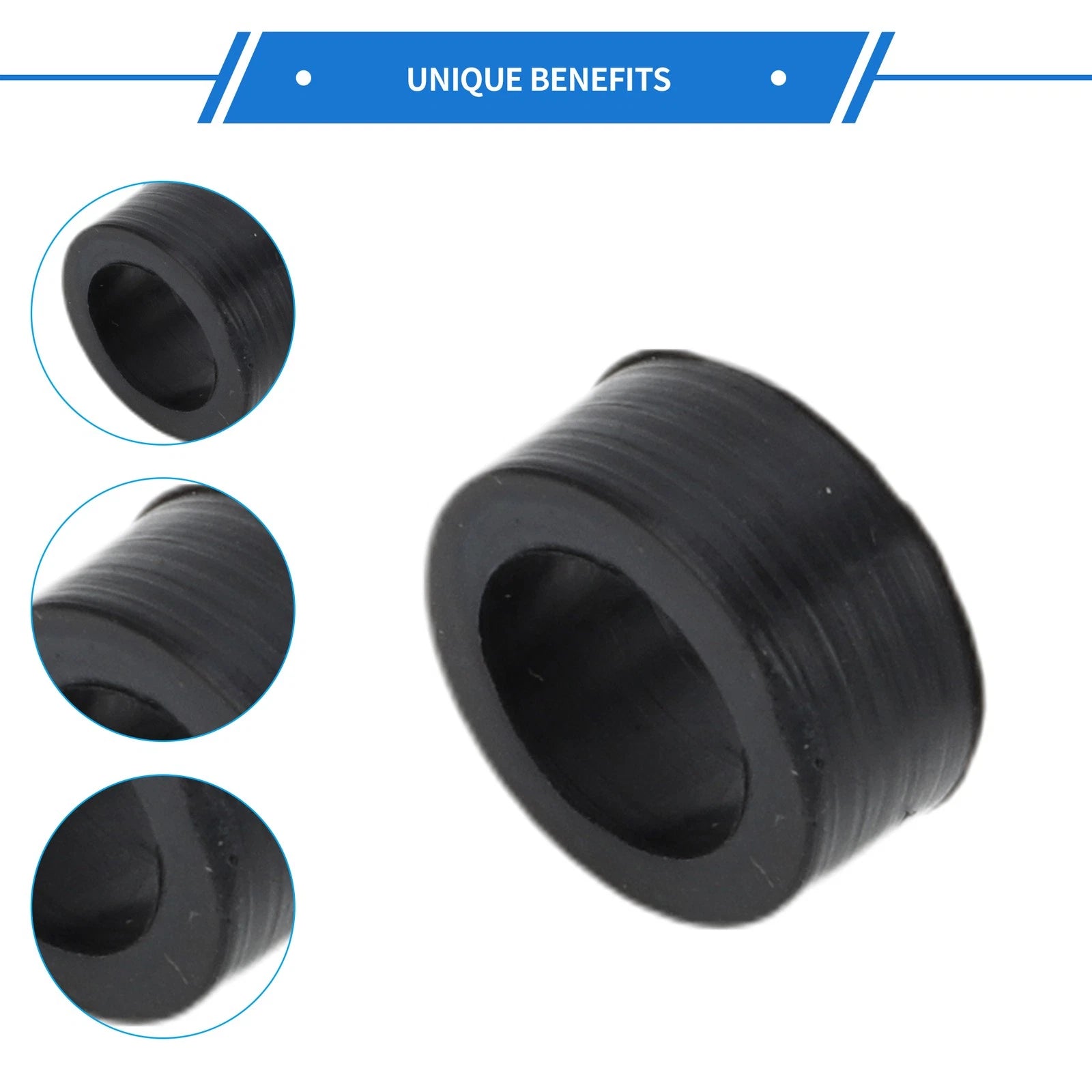 Set of 1 Fuel Injection Fuel Feed and Return Pipe Seal Kit for Ford F-250 F-350 (1994–1997)