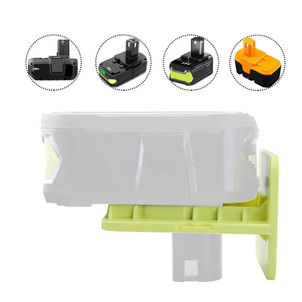 18V Battery Holder with Wall Mount for P102 P103 P104