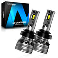 2X H11 H8 H9 LED Headlight Bulbs Kit 6500K 40000LM for