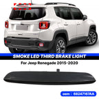 Smoke High 3rd Brake Light Lamp for Jeep Renegade (2015–2020) 68247167AA