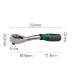 Torque Ratchet Wrench 14" Drive 72 Teeth for Universal Use