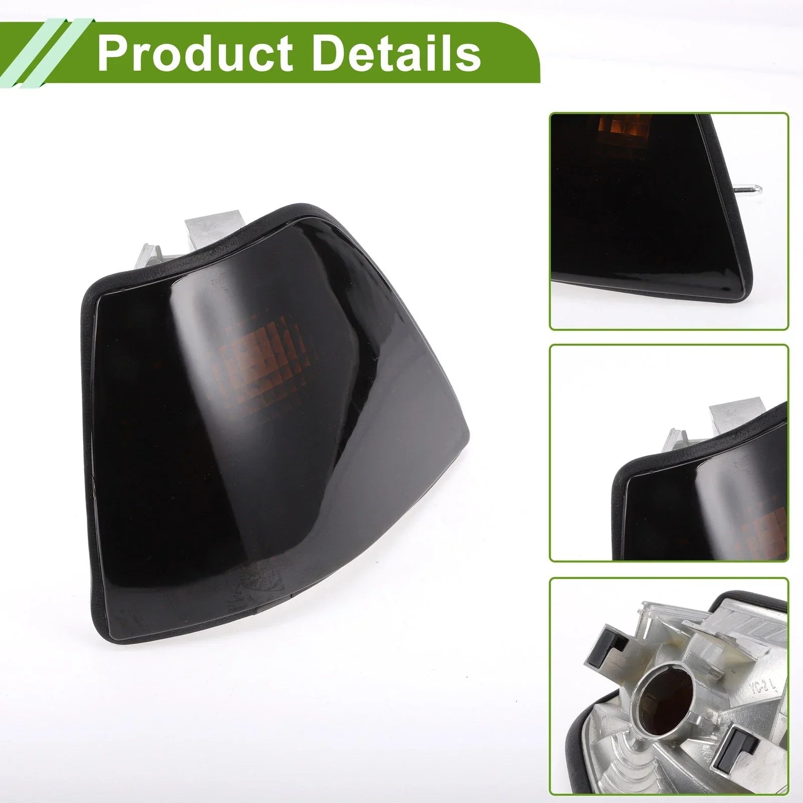 1 x Left Corner Signal Light Cover for BMW 3 Series (1992-1998)