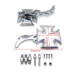 Chrome Billet Running Mirrors for Honda CBR 600RR 900RR 929RR, Yamaha R6