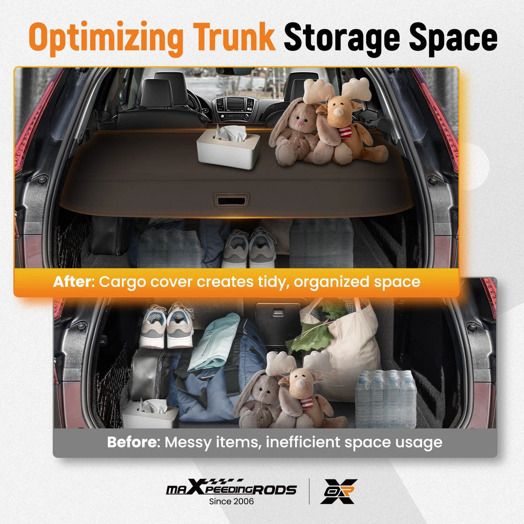 Rear Cargo Cover for Honda CR-V (2012–2016) Retractable Waterproof