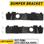 Front Bumper Bracket Set for 2019-2022 Kia Forte (Left & Right)