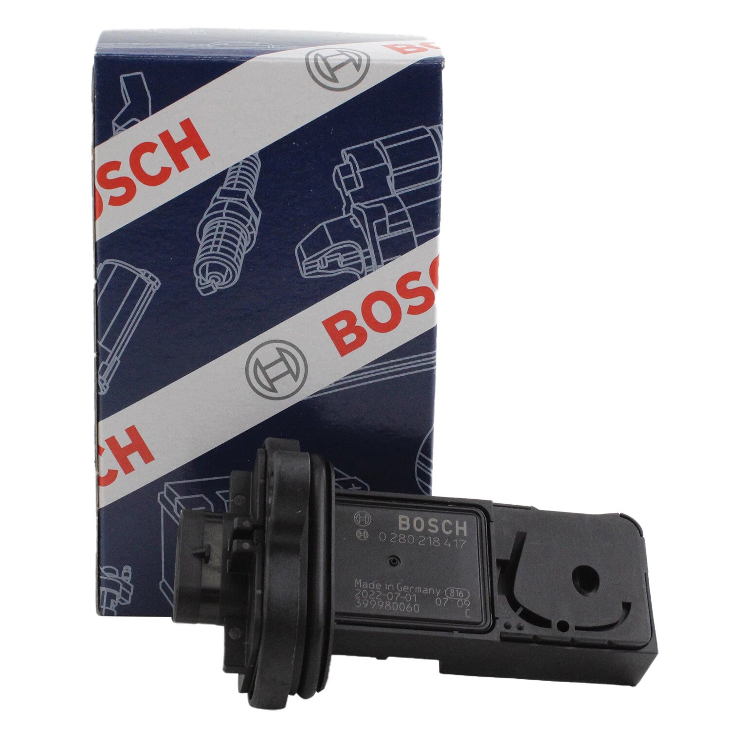 Bosch Air Mass Sensor 0280218417 for BMW X5 X6 (2007–2019)