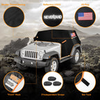 Car Cover for Jeep Wrangler 4 Door (2007–2024) Waterproof UV Resistant